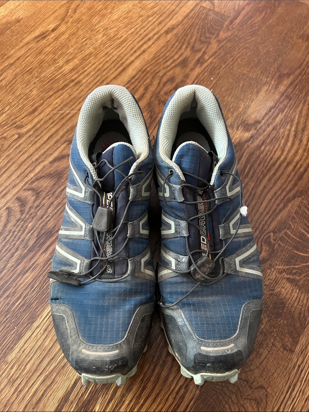 Salomon Speedcrosser Trail Running Shoes - Navy Blue with Gray Accents